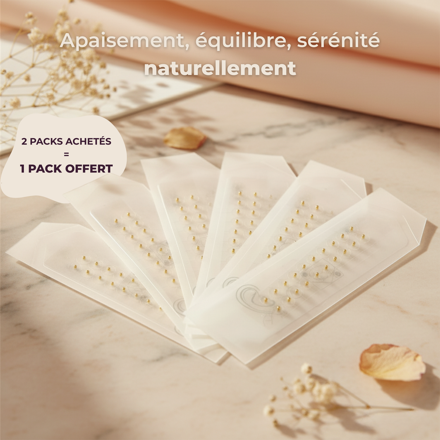 Perles d’acupression sérénité