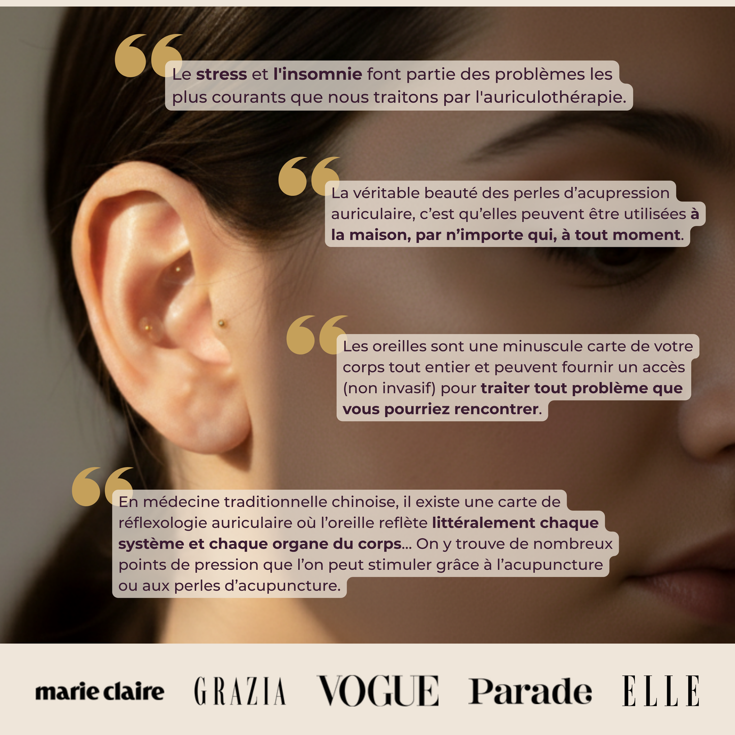 Perles d’acupression sérénité